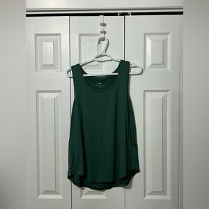 Hyba Women's Green Sleeveless Top